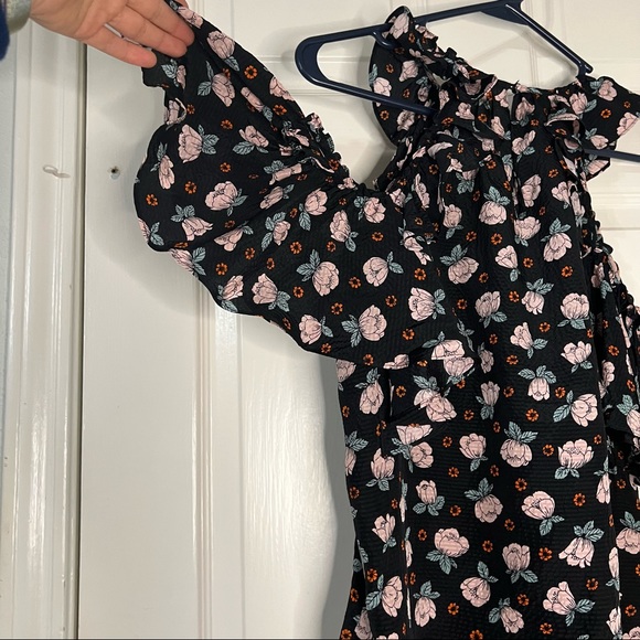 Rebecca Taylor Silk floral print blouse - Picture 6 of 7